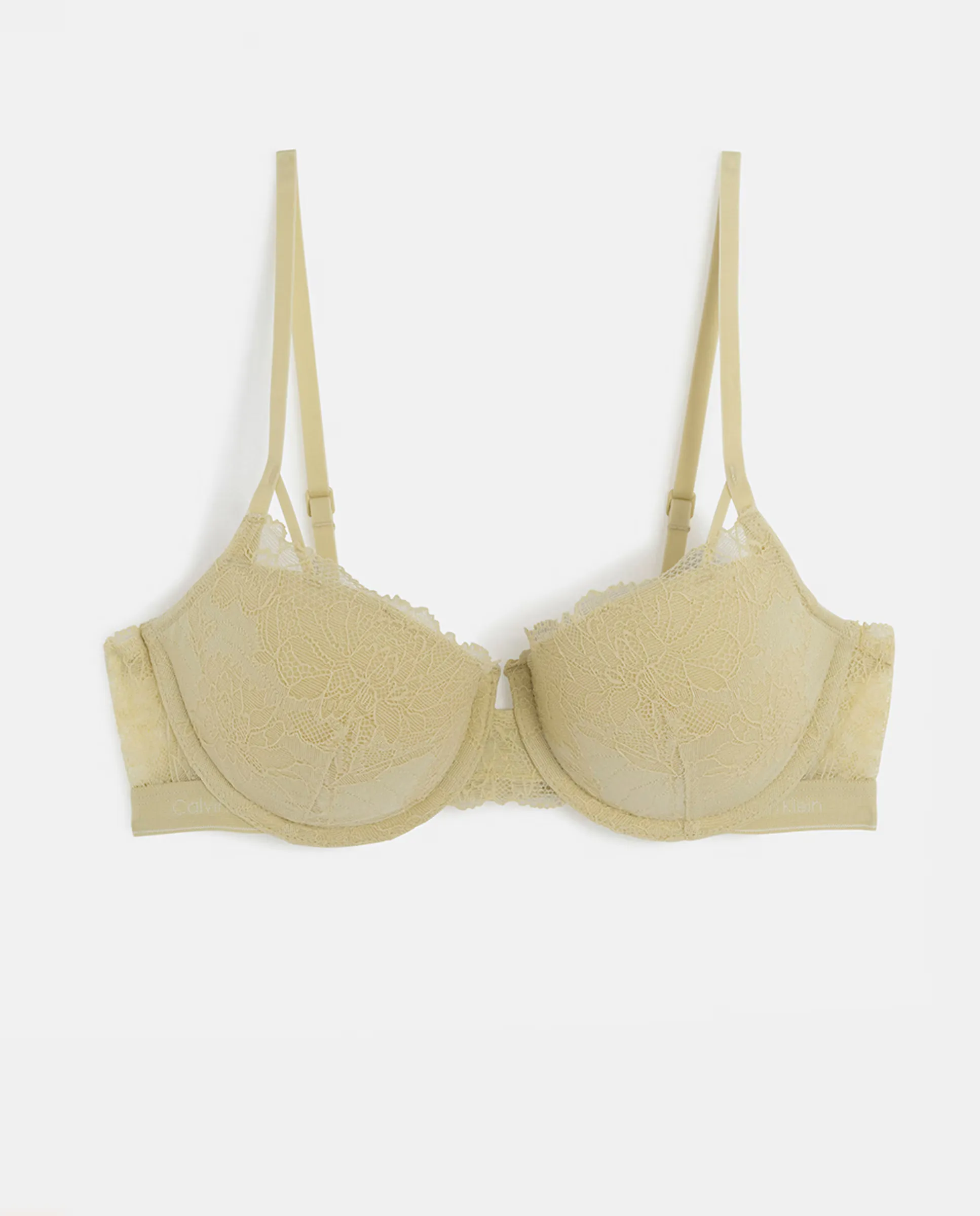 

Бюстгальтер балконет ICON LACE Calvin Klein, желтый
