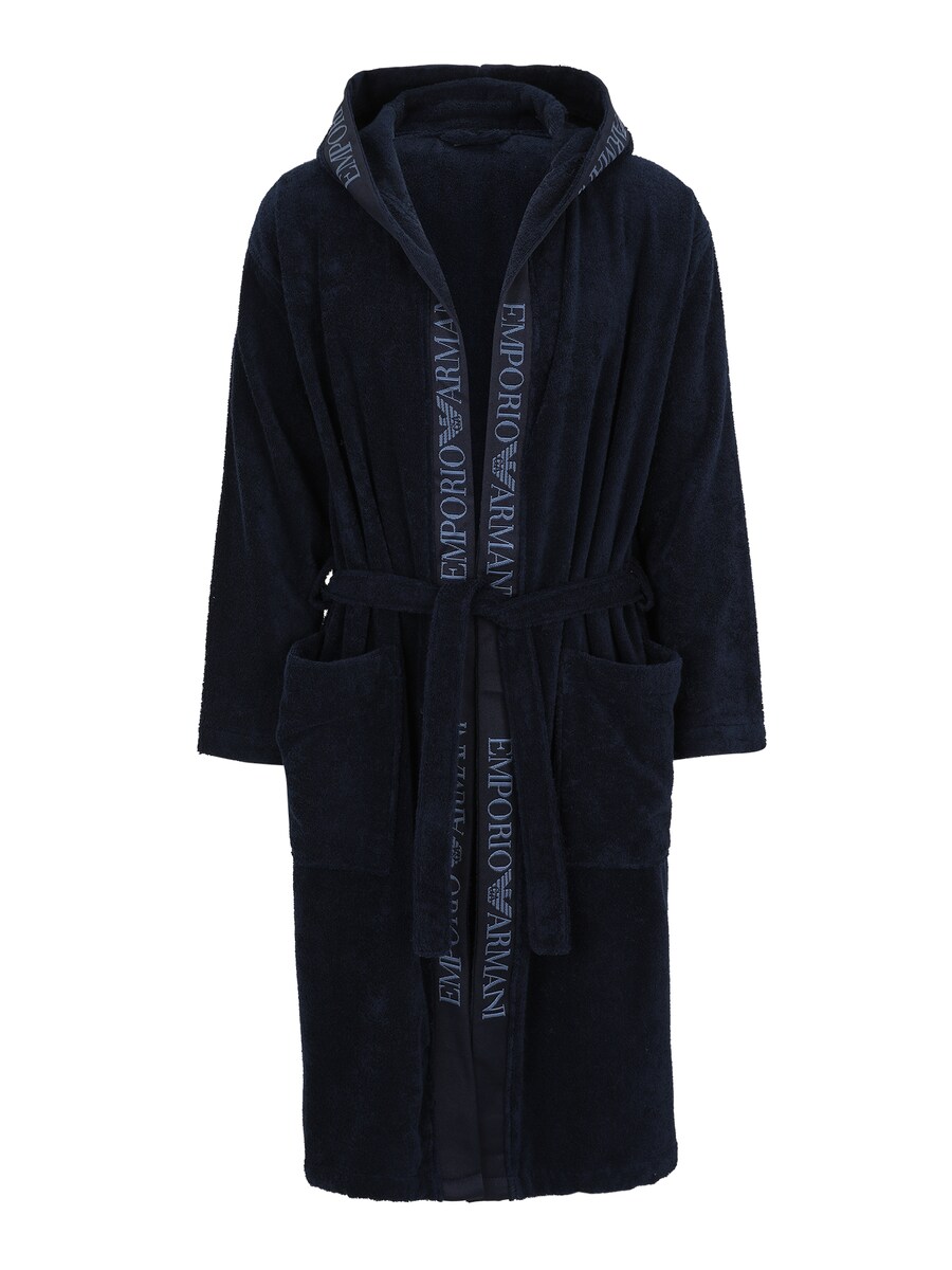 

Длинный халат Emporio Armani, синий/темно-синий