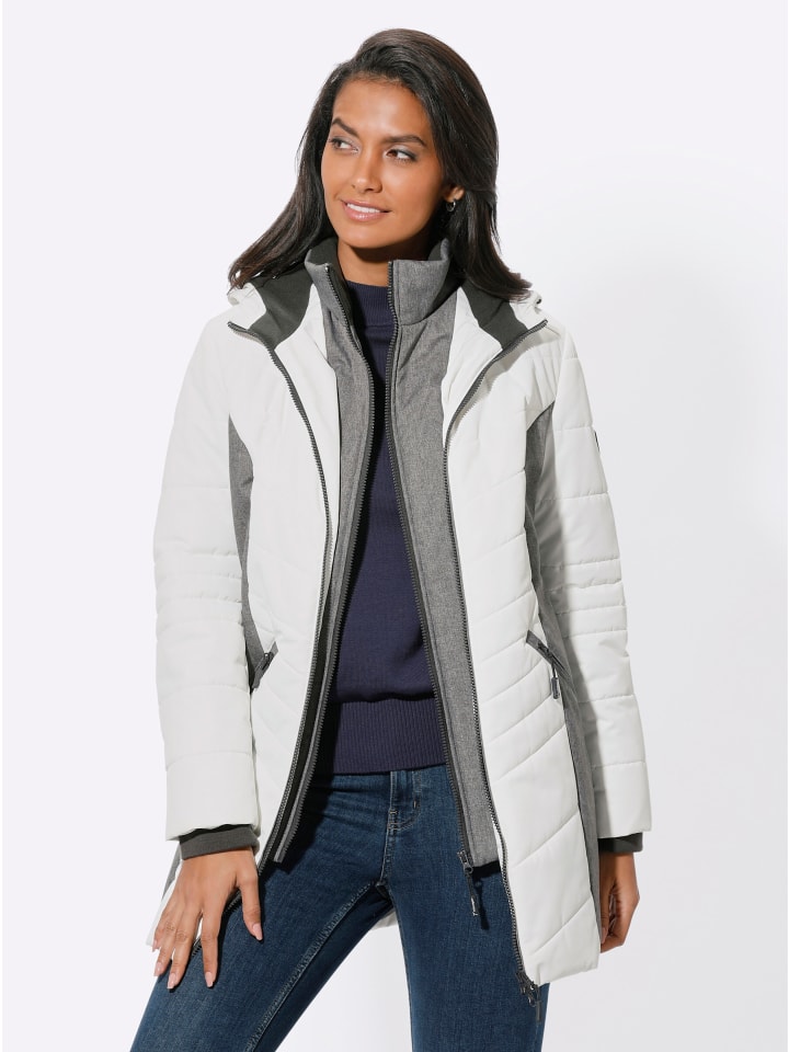 

WITT WEIDEN Куртка-трансформер 2-в-1 белого и антрацитового цвета