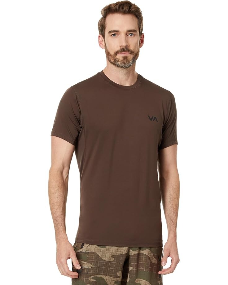 

Топ RVCA VA Sport Vent Top, цвет Chocolate