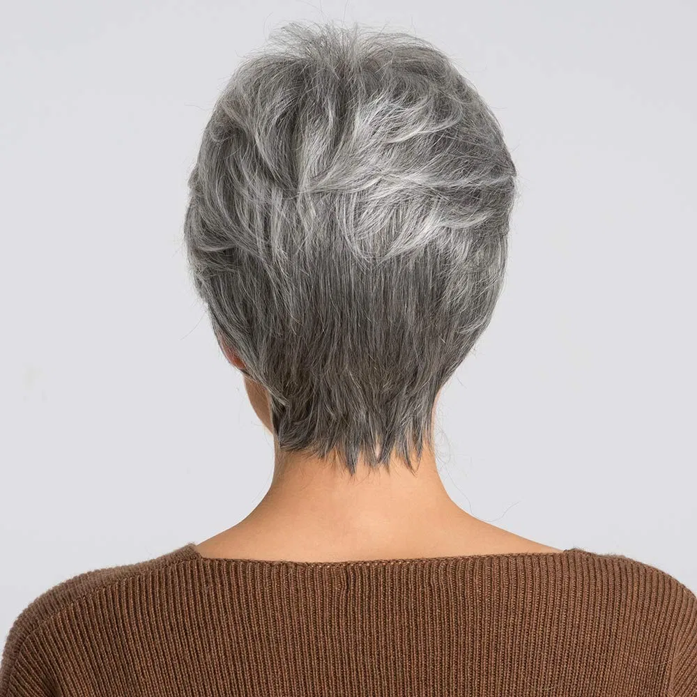 Короткий натуральный парик для женщин от HAIRCUBE Haircube, Grey 3025 — фото 4
