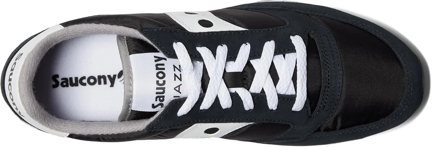 Мужские кроссовки Saucony Jazz Original, Black - Grey / Red / White — фото 2