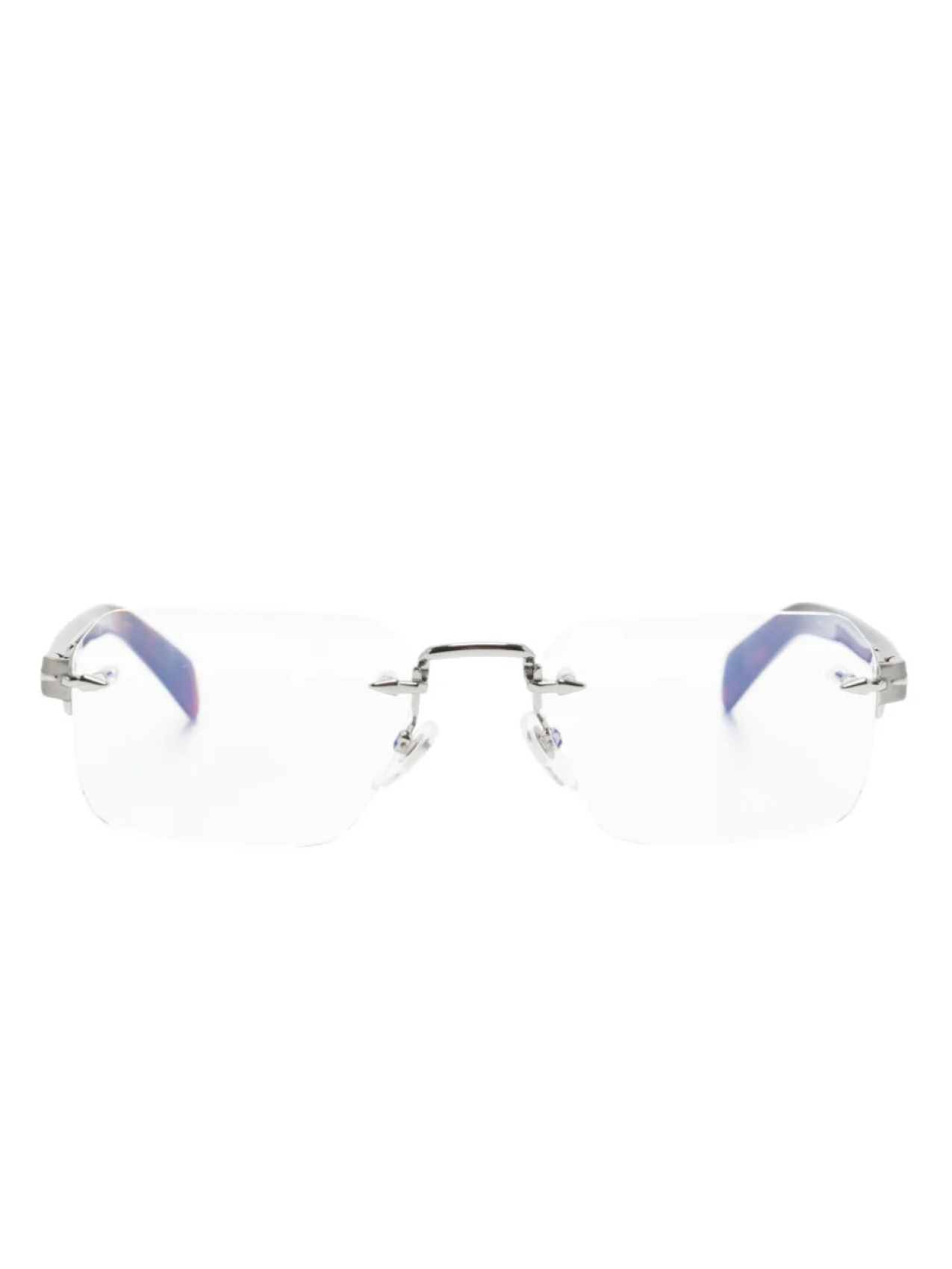 

Eyewear by David Beckham очки в безободковой оправе, коричневый