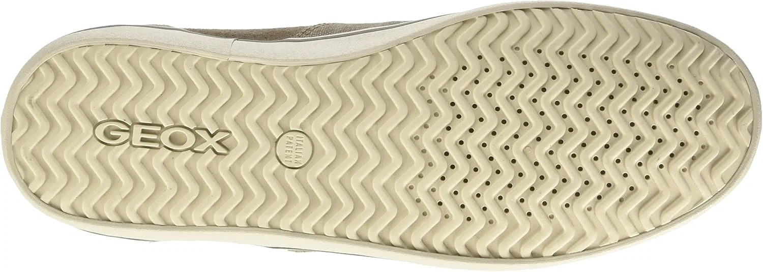 Мужские кроссовки Geox - - Спортивные броги на шнуровке, Beige C1018 — фото 4