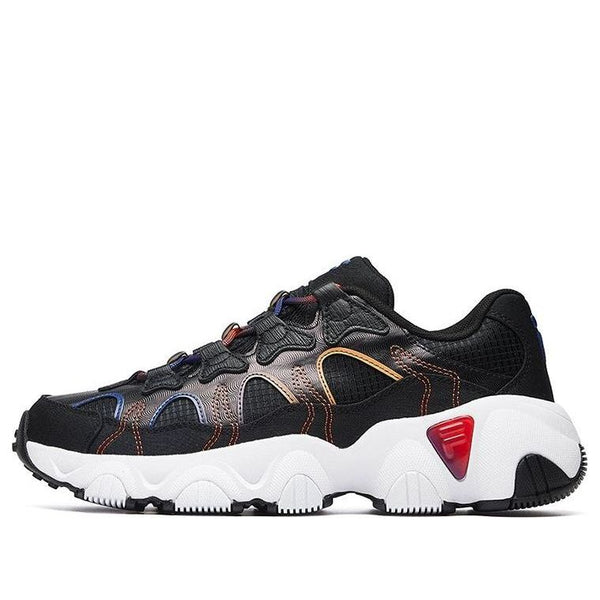 

Кроссовки jagger retro running shoes black/orange Fila, черный