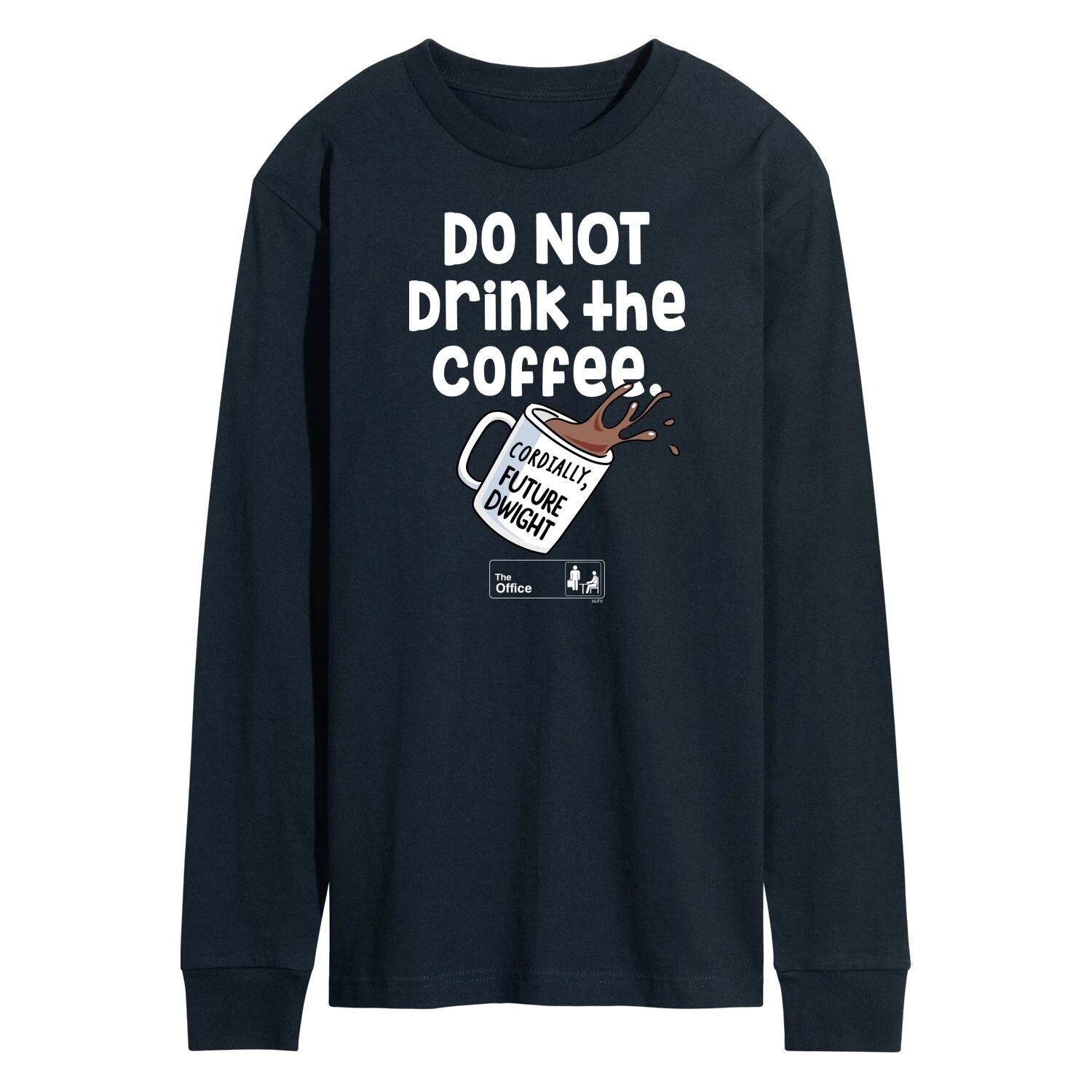 

Мужская футболка Office Not Drink Coffee Licensed Character