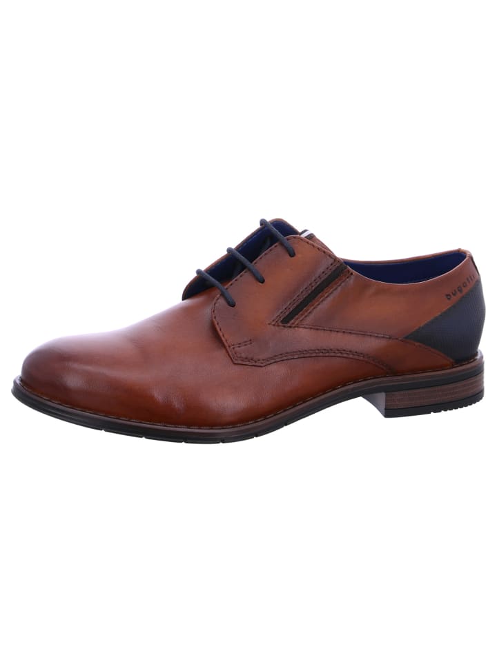 

Bugatti Элегантные туфли Lerio Comfort на шнуровке коричневого цвета