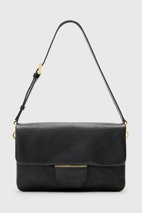 

Кожаная сумка Ondine Allsaints, черный