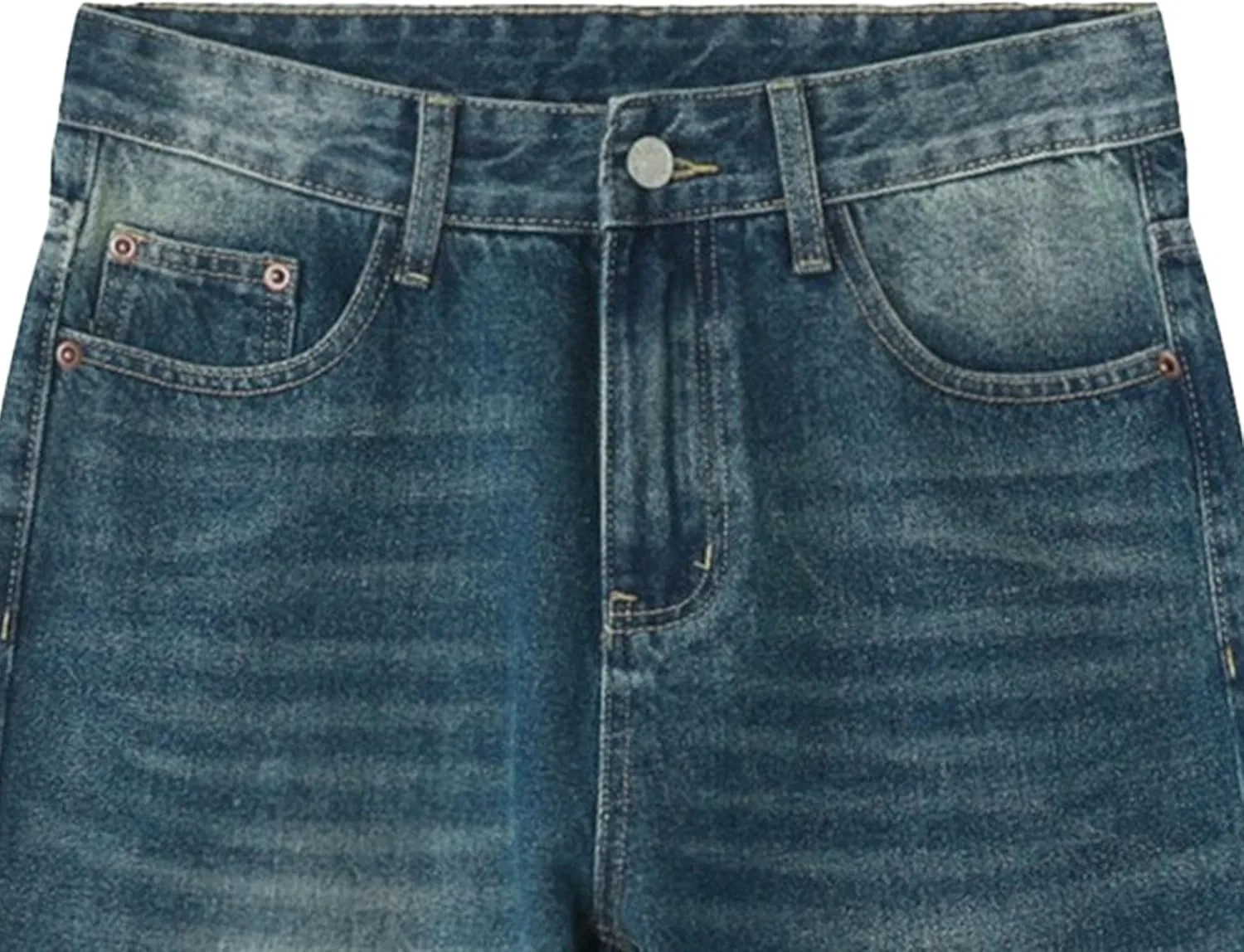 Джинсы клеш Retro Blue, Fit Comfort — фото 4