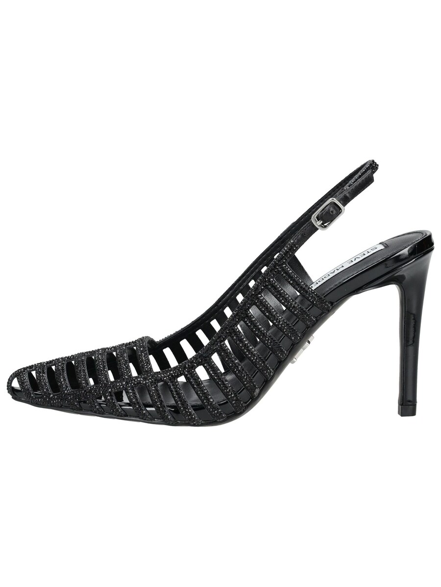 Туфли-лодочки с открытой пяткой STEVE MADDEN, Black — фото 2