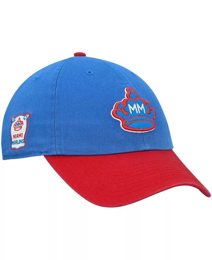 

Мужская синяя регулируемая кепка Miami Marlins City Connect Clean Up '47 Brand