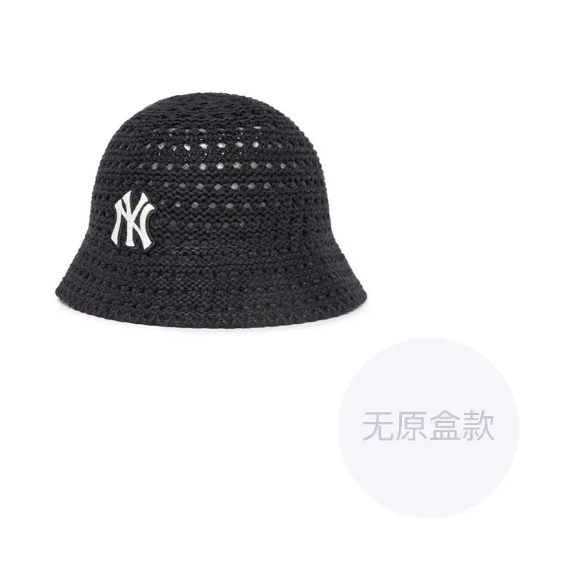 

MLB Хлопковая шляпа-ведро женская черная, Black