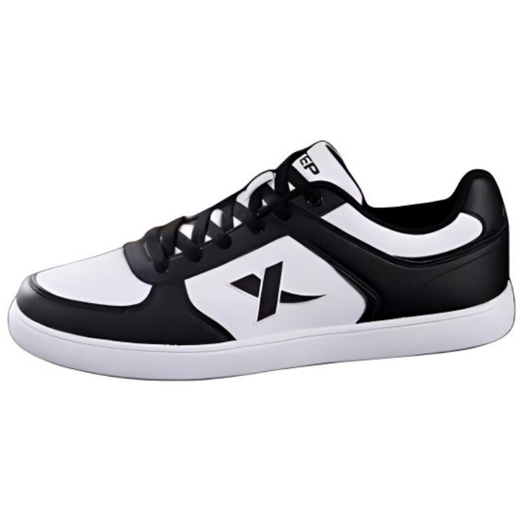 

Кроссовки XTEP Skateboarding Shoes Men Low-top White/black, белый/черный