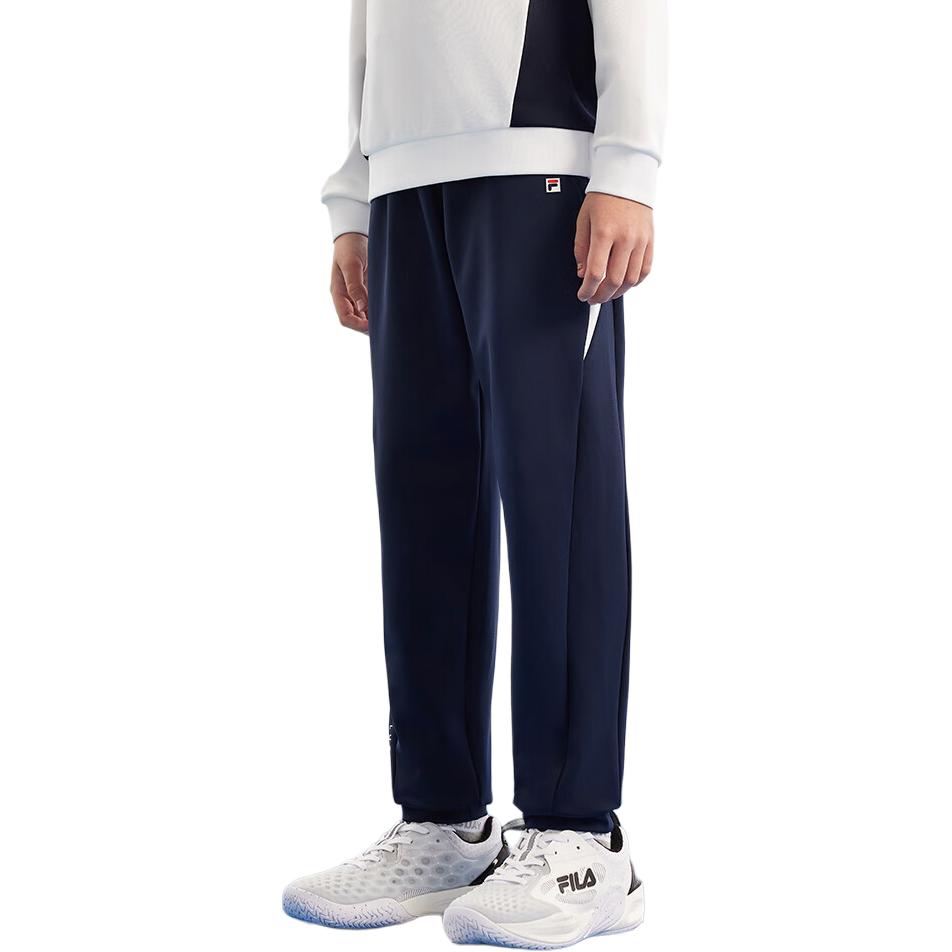 FILA KIDS Подростковые вязаные спортивные штаны royal blue — фото 3