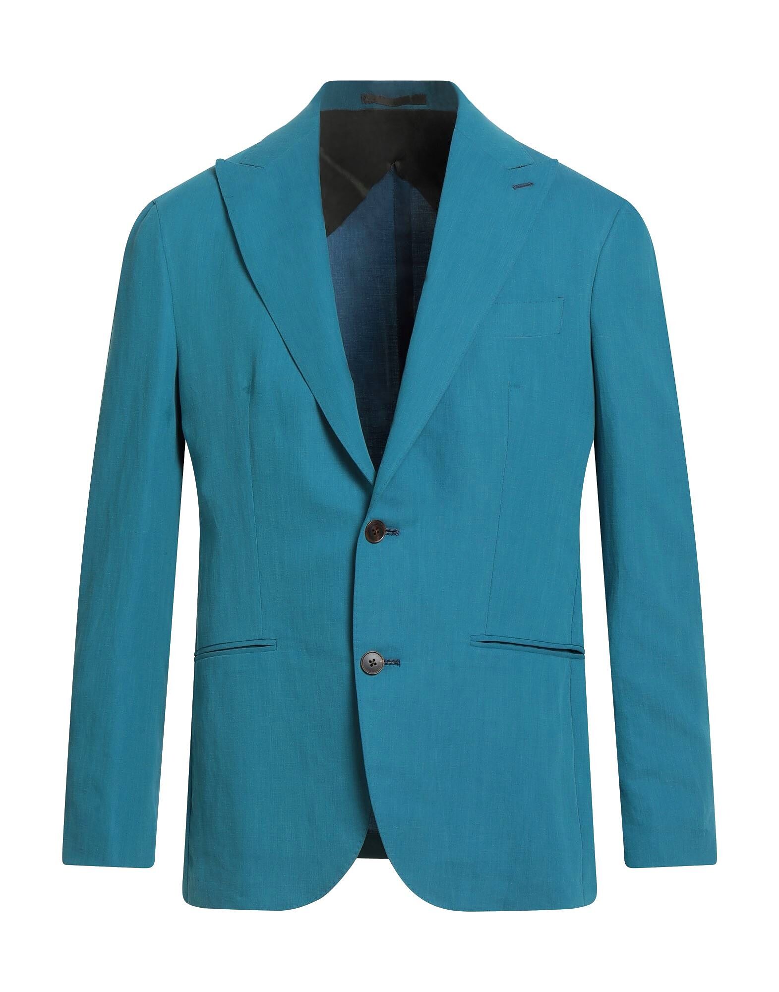 

Блейзер F839 Born In Napoli, бирюзовый