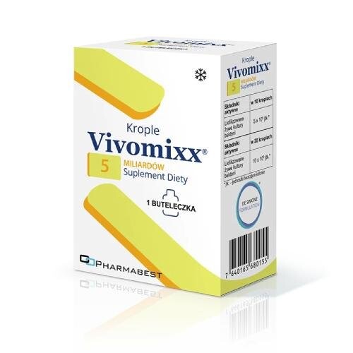 

Биологически активная добавка Vivomixx, капли, 1x5 мл Inna Marka