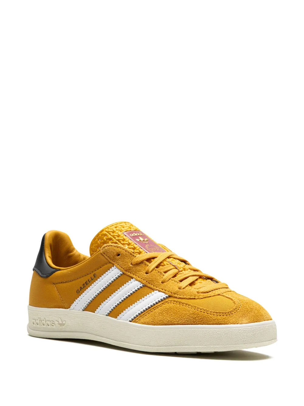 Кроссовки Gazelle Indoor Yellow adidas, желтый — фото 2