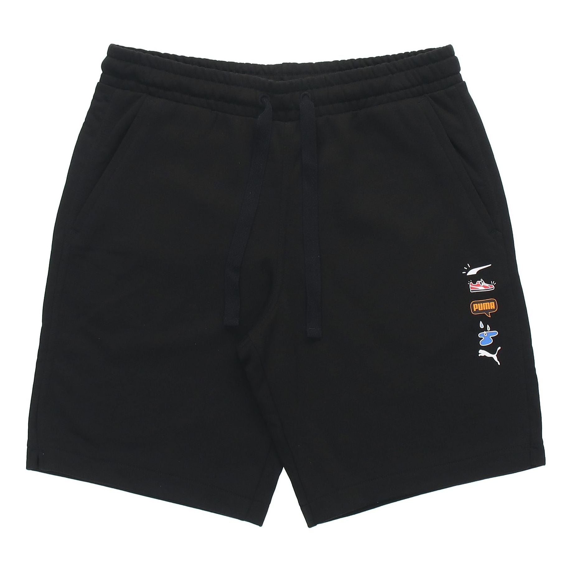 

Шорты PUMA Awareness Athleisure Casual Sports Drawstring Breathable Shorts Black 532036-01