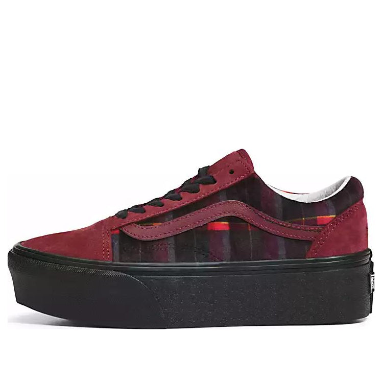 

Кеды Vans Old Skool Stackform 'Red Black', красный