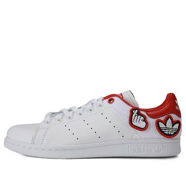 

Кроссовки stan smith 'valentine's day' Adidas Unisex, белый