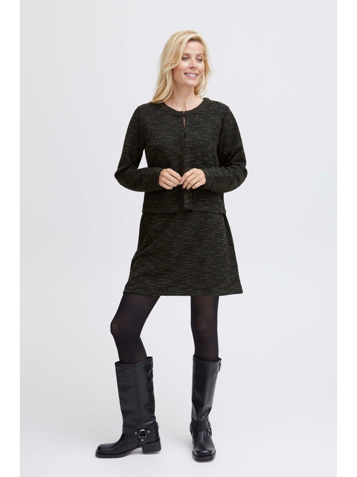 

Fransa Юбка FRCamma A-Linie in Rifle Green Mix