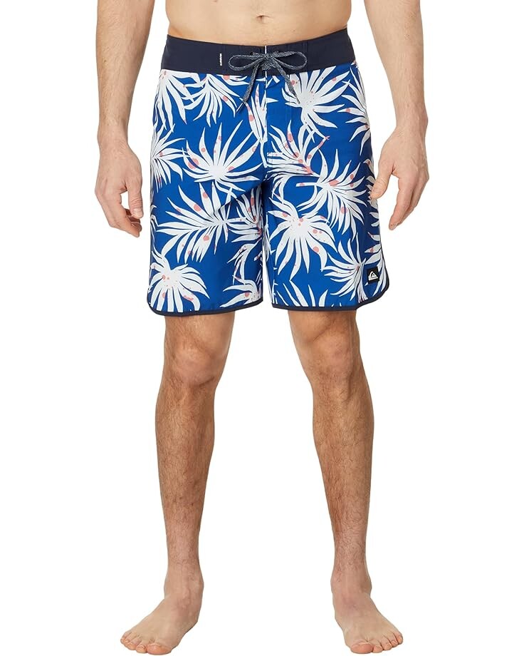 

Шорты Quiksilver 19" Surfsilk Scallop Shorts, синий