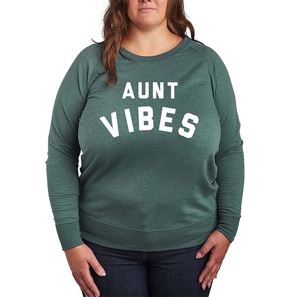 

Футболка с длинным рукавом French Terry Plus Size Licensed Character, Heather Juniper