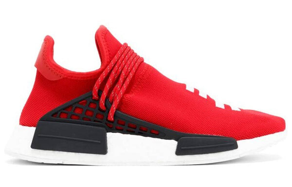 Кроссовки x pharrell nmd hu Adidas, алый — фото 2