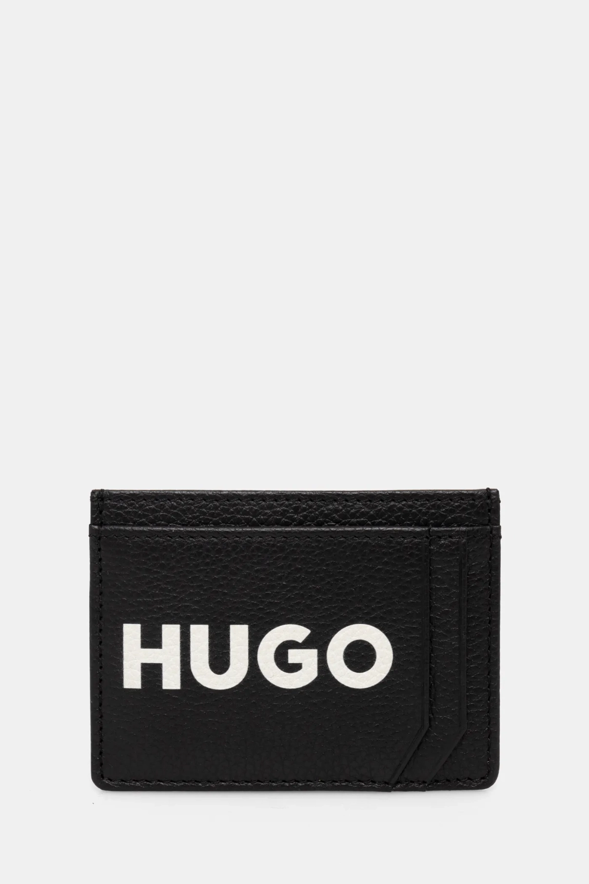 

Кожаная визитница HUGO, черный