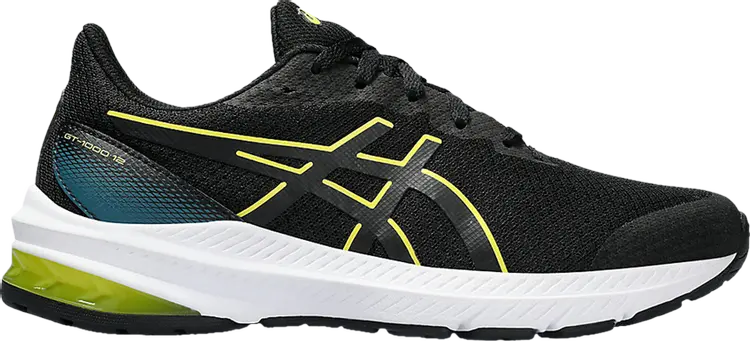 

Кроссовки GT 1000 12 GS 'Black Bright Yellow', черный
