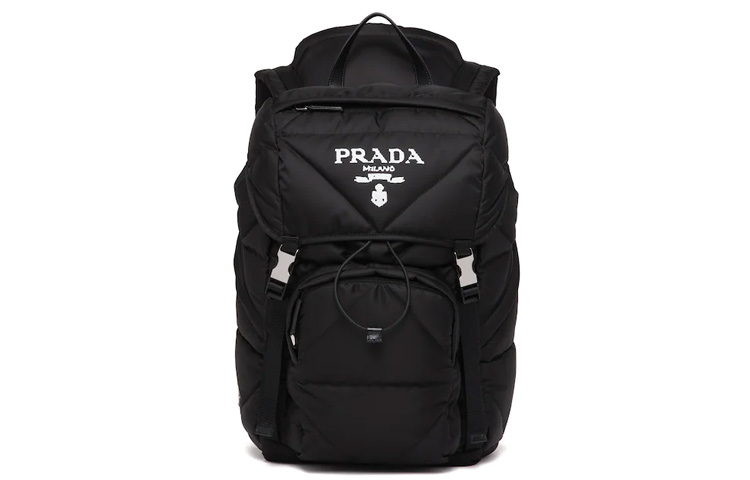 

PRADA Тканевый рюкзак обычный мужской черный