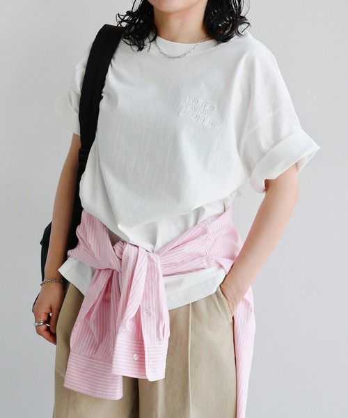 

Футболка с короткими рукавами, пигментированный принт, вышитый логотип ANME, кремовый