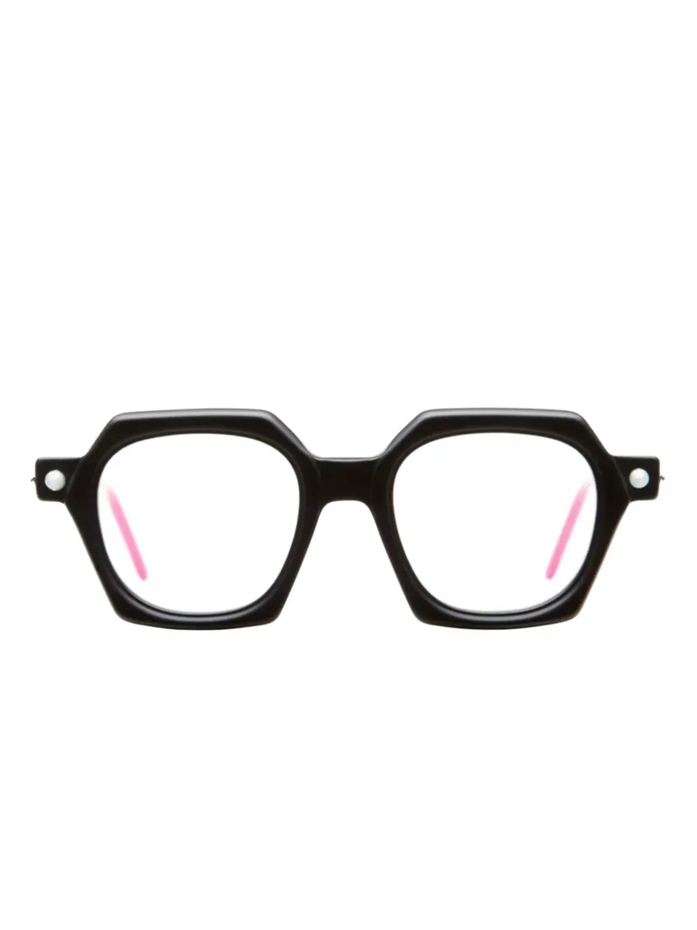 

Очки с геометрической оправой Kuboraum, черный