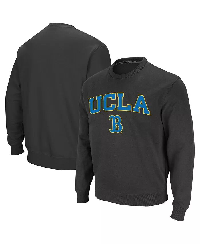 

Мужская толстовка UCLA Bruins Arch & Logo с круглым вырезом Colosseum, серый
