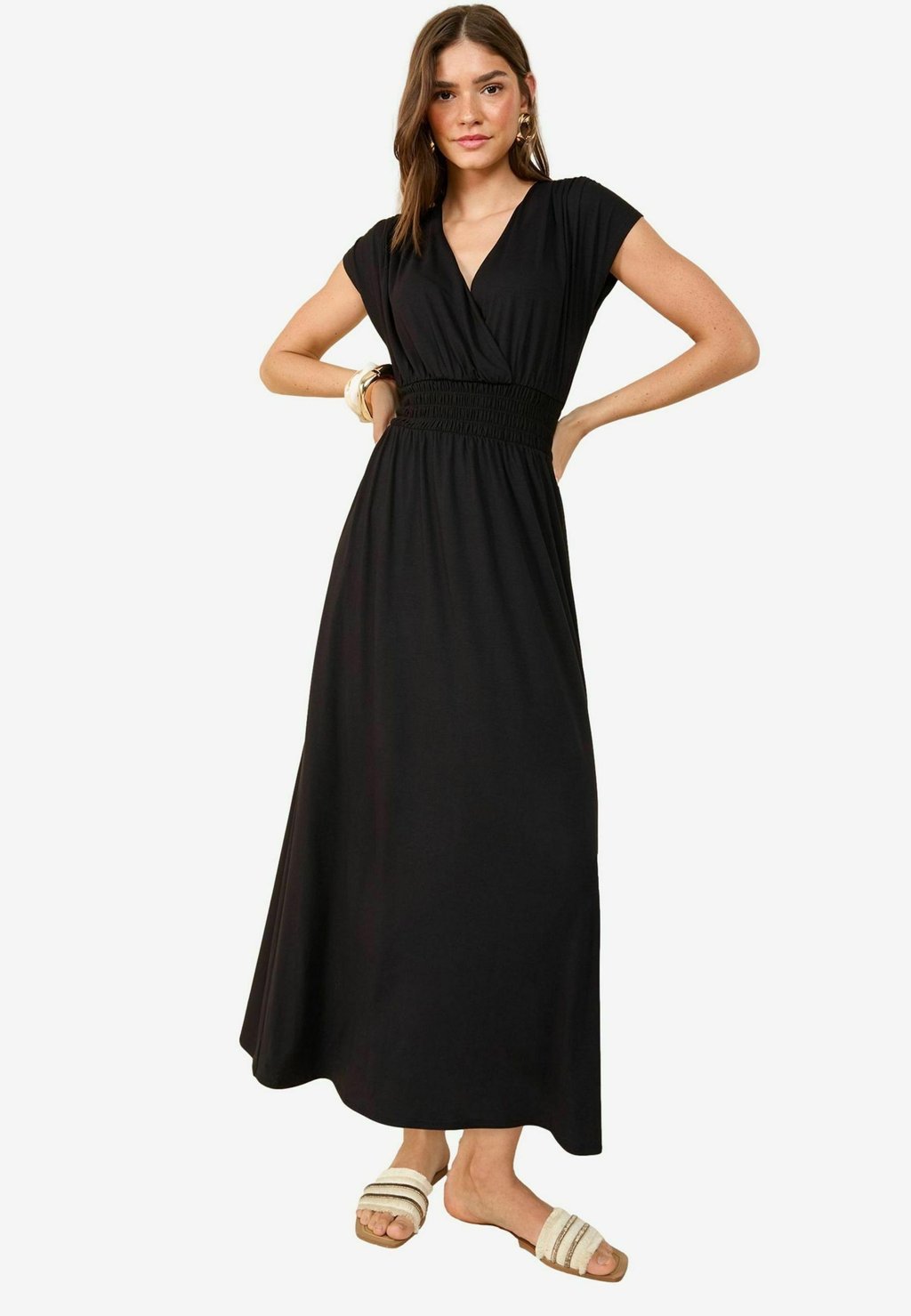 

Платье макси Jersey dress Friends Like These, черный