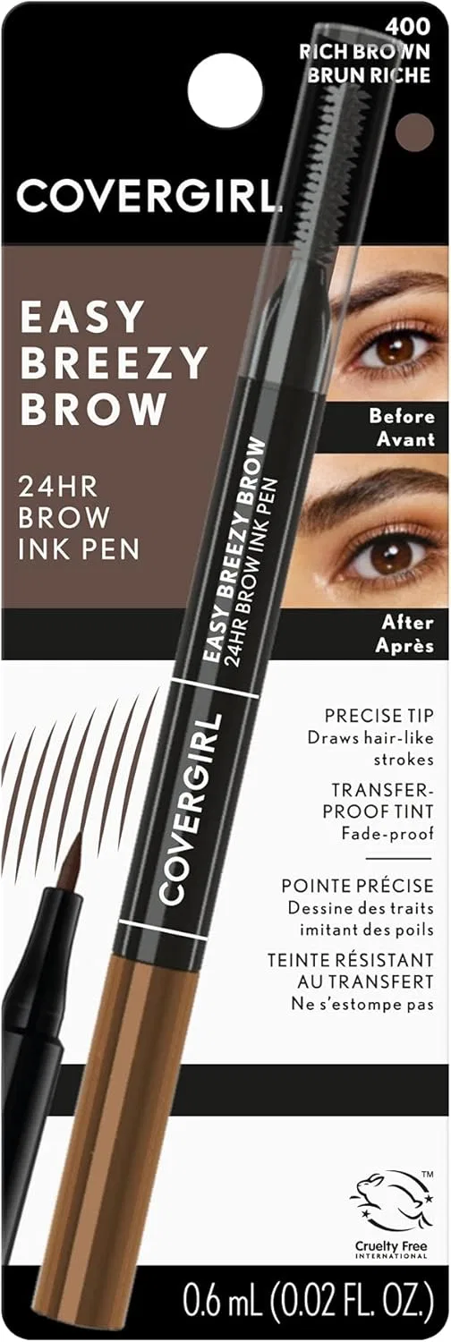 Подводка для бровей CoverGirl Easy Breezy Brow, оттенок rich brown, 1 шт — фото 3