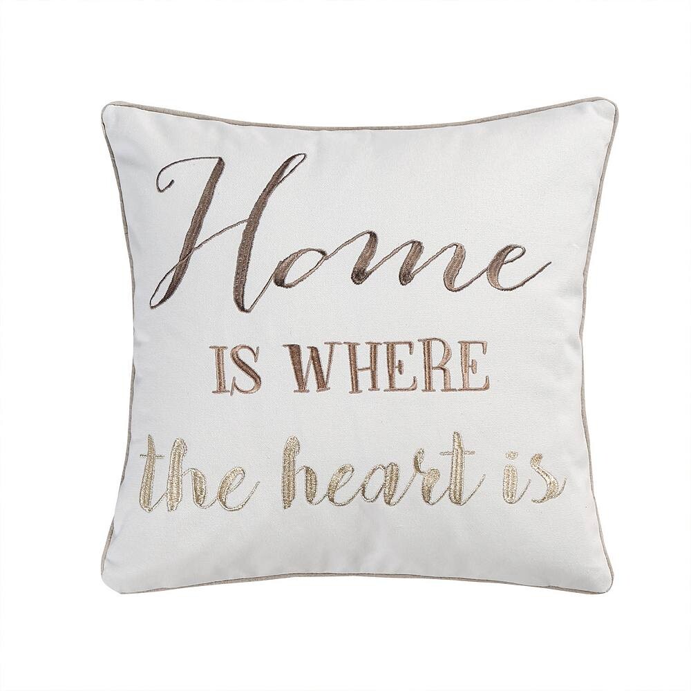 

Подушка Levtex Home Angelica Linen Home Heart с кисточками, цвет Cream