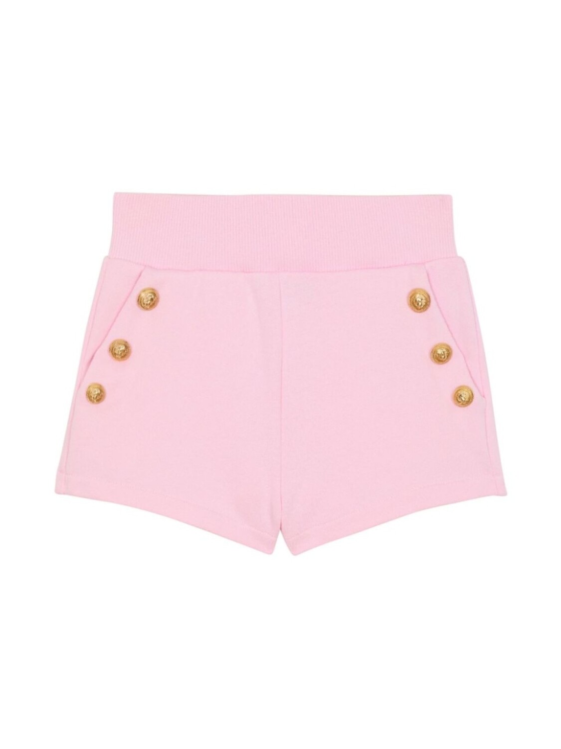 

Balmain Kids хлопковые шорты, розовый