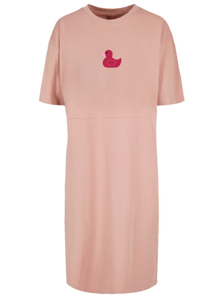 

Короткое платье F4NT4STIC Oversized Kleid Ente Magenta, цвет duskrose