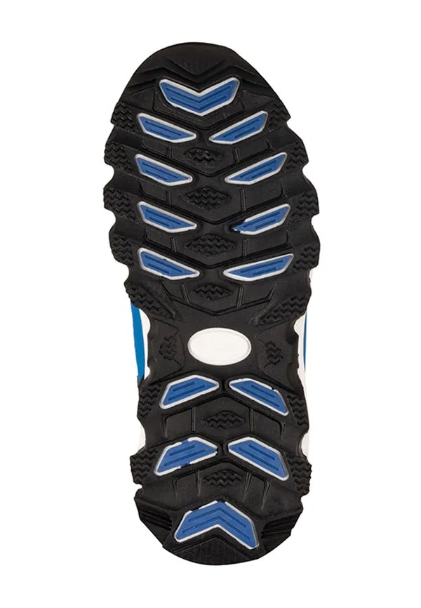 Детские походные ботинки trolltunga hiker low xt Trollkids, Alpine Blue/Black/Pool Blue — фото 4