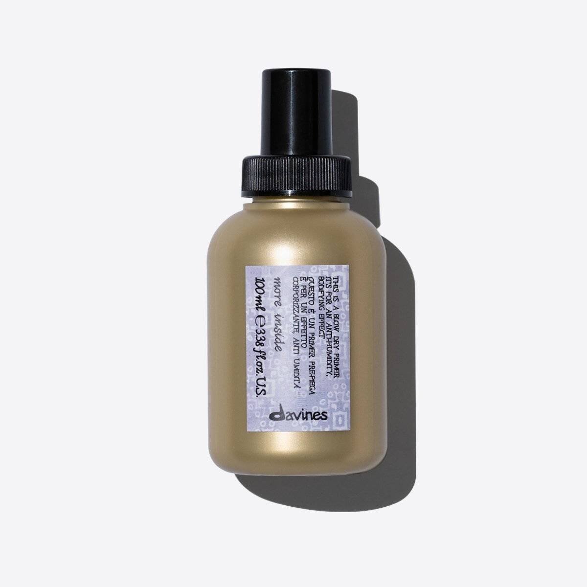 Davines More Inside Blow Dry Primer - Спрей для придания объема, ускоряет высыхание, 100 мл — фото 2