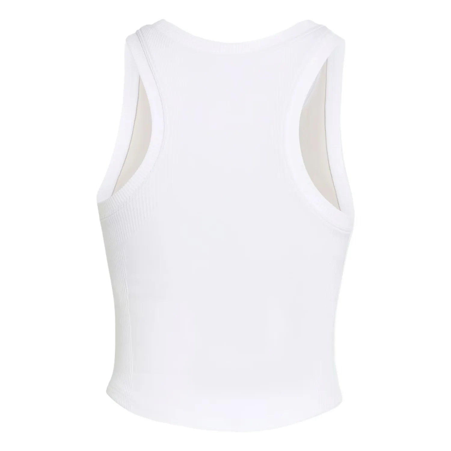 Adidas Футболка для йоги женская белая Racerback — фото 3
