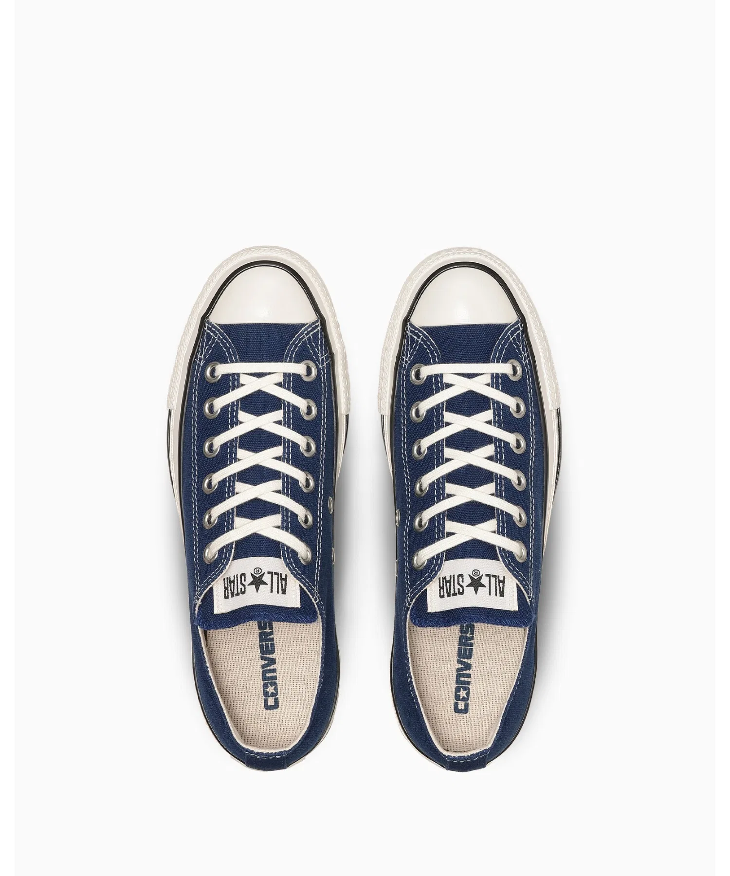 Унисекс кеды CONVERSE ALL STAR AGED OX тёмно-синие — фото 4