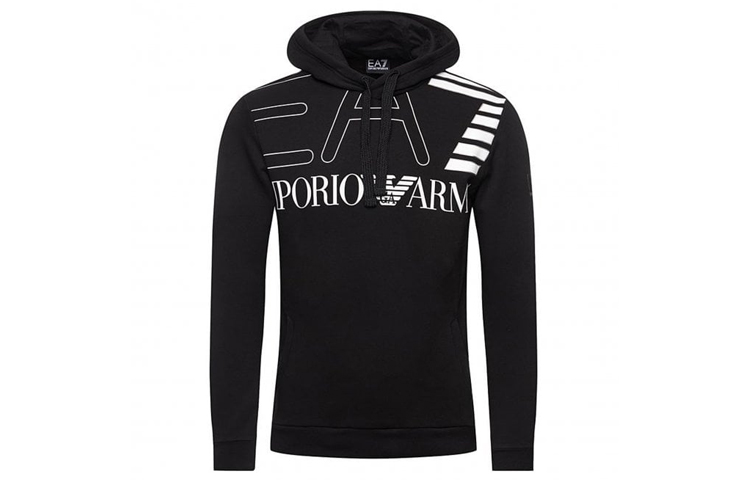 

EMPORIO ARMANI Толстовка EA7 мужская черная
