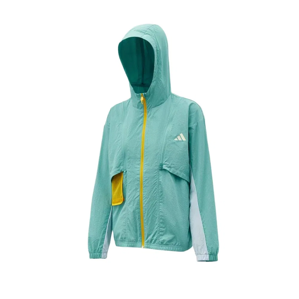 Детская куртка с капюшоном Moderate Adidas, Turquoise
