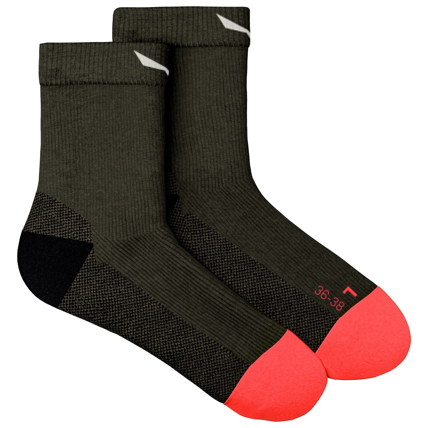 

Походные носки Salewa Women's MTN TRN All Mountain QRT Sock, цвет Bungee Cord