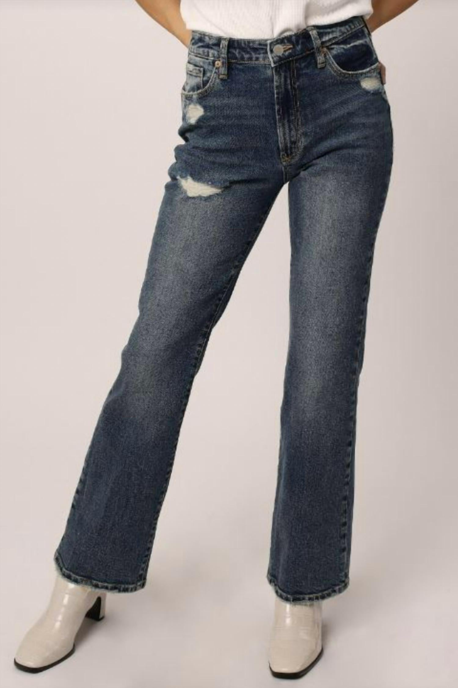 

Джинсы Paris Super High Rise Bootcut 2023 в Vista DEAR JOHN DENIM