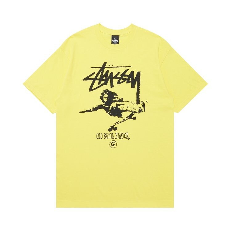 

Футболка Stussy Stock Skater 'Yellow', желтый