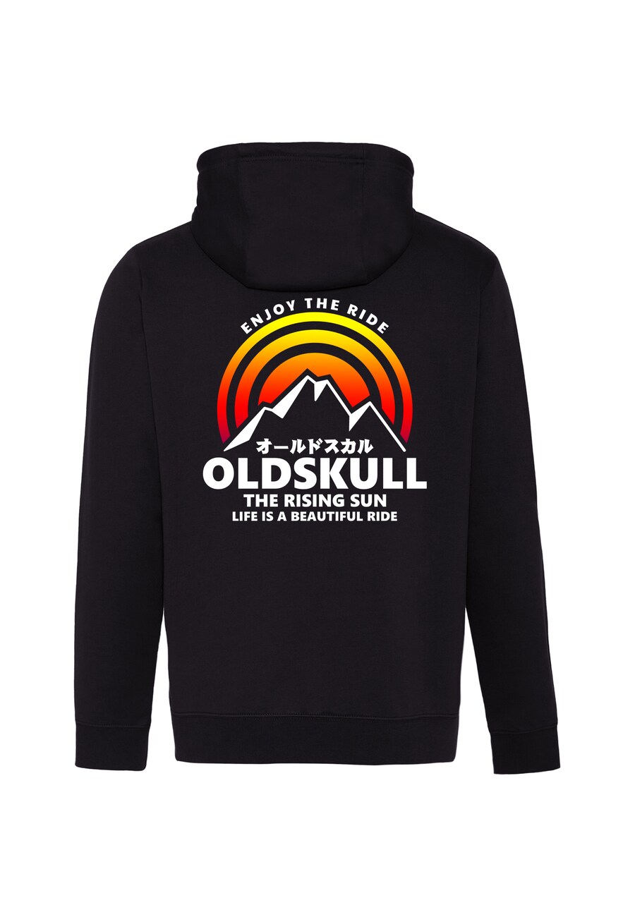 

Толстовка Oldskull Retro Rising Sun, черный