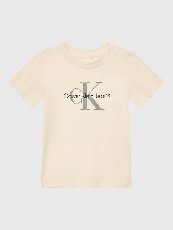 

Футболка стандартного кроя Calvin Klein, бежевый